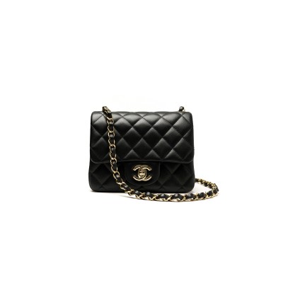 CHANEL MINI CLASSIC HANDBAG A35200 Y04059 94305 (17*13.5*8cm)